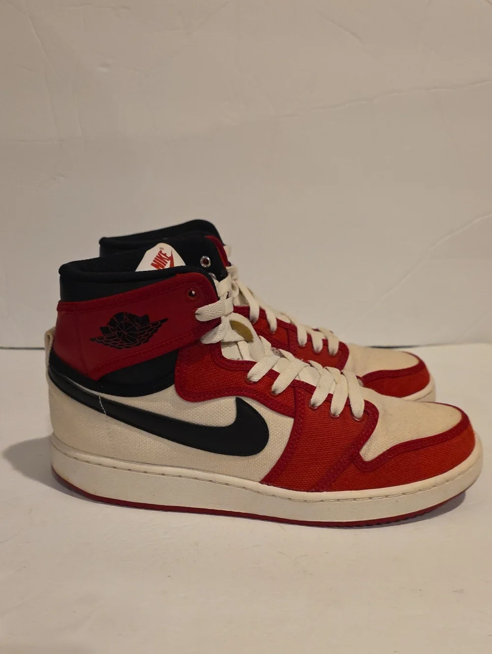Nike Red Black White High-Top Sneakers 2013 Ajko Size 8 Chicago Jordan 1 Ajko